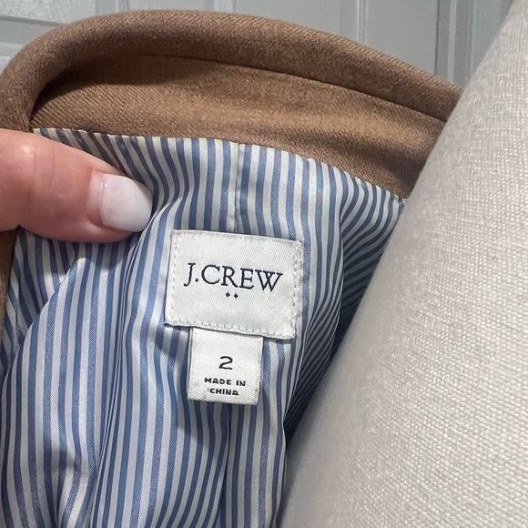 Women’s J.Crew Camel Blazer — Size 2 — Gold Buttons | Perfect Exterior ✨ - Picture 6 of 17